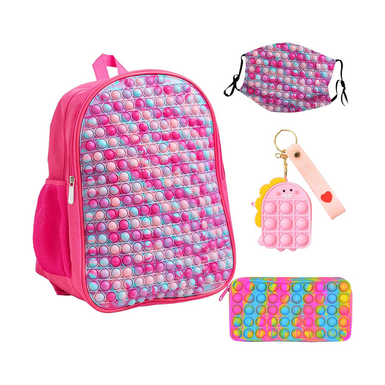 Zaino per studenti Fidget Pop-On-It